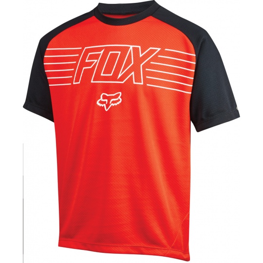 Dětský cyklo dres Fox Racing Youth Ranger Print Jersey Red 