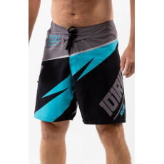 koupací šortky BOARDSHORTS, 101 RIDERS (černá/modrá)