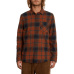 Pánská košile Volcom Caden Plaid Ls Mocha 