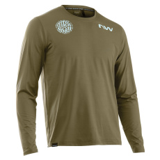 Pánský dres Northwave Xtrail 2 Jersey Long Sleeve  Forest Green