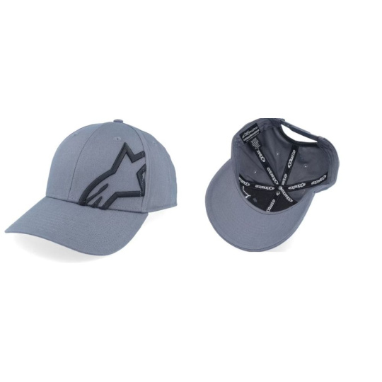 Alpinestars CorpSnap 2 kšiltovka Charcoal/Black