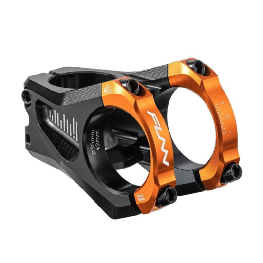 FUNN Equalizer ZERO představec 35 mm, D:42,5 mm - oranžový