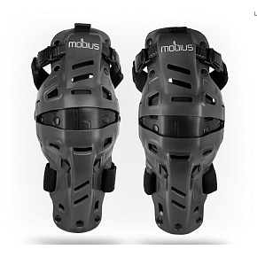 kolenní ortézy X8H HYBRID sada L/P, MOBIUS - USA (šedá/černá)