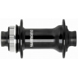 náboj disc SHIMANO HB-MT410 32děr Center lock 15mm e-thru-axle 100mm přední černý v krabičce