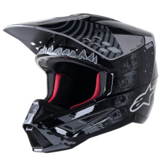 přilba S-M5 SOLAR FLARE, ALPINESTARS (černá/šedá) přilba S-M5 SOLAR FLARE, ALPINESTARS (černá/šedá)