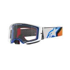 brýle SUPERTECH CORP, ALPINESTARS (modrá/oranžová, čiré plexi) 2025 brýle SUPERTECH CORP, ALPINESTARS (modrá/oranžová, čiré plexi) 2025