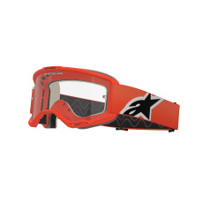 brýle VISION 5 CORP, ALPINESTARS (oranžová, čiré plexi) 2025 brýle VISION 5 CORP, ALPINESTARS (oranžová, čiré plexi) 2025