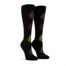 Dámské ponožky Volcom Sherwood Sock Black Dámské ponožky Volcom Sherwood Sock Black