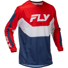 dres KINETIC, FLY RACING - USA 2026 (červená/bílá/modrá) dres KINETIC, FLY RACING - USA 2026 (červená/bílá/modrá)