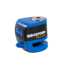 zámek kotoučové brzdy Micro XA5 - Limitovaná edice, OXFORD (integrovaný alarm, modrý, průměr čepu 5,5 mm) zámek kotoučové brzdy Micro XA5 - Limitovaná edice, OXFORD (integrovaný alarm, modrý, průměr čepu 5,5 mm)