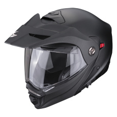 Moto přilba SCORPION ADX-2 solid perleťově černá matná Moto přilba SCORPION ADX-2 solid perleťově černá matná
