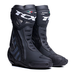 Moto boty TCX RT-RACE černo/tmavě šedé Moto boty TCX RT-RACE černo/tmavě šedé