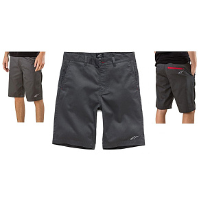Alpinestars Telemetric Chino Shorts Dark Charcoal kraťasy Alpinestars Telemetric Chino Shorts Dark Charcoal kraťasy
