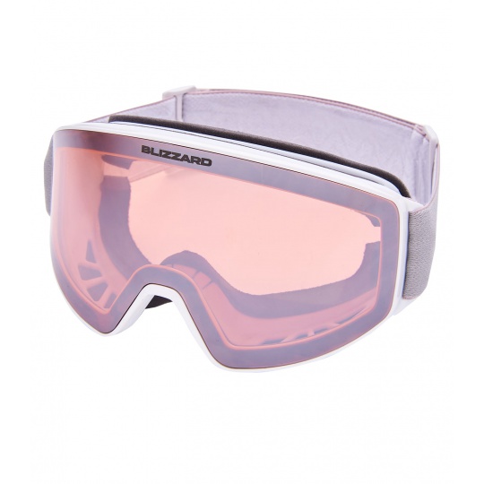 lyžařské brýle BLIZZARD Ski Gog. 931 DAZO, white shiny, rosa2, silver mirror