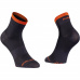 Cyklo ponožky Northwave Origin Sock Black/Siena Orange 