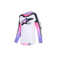 dres SUPERTECH VISTA YOUTH, ALPINESTARS, dětské (bílá/fialová/černá) 2026