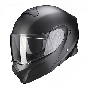 Moto přilba SCORPION EXO-930 SMART solid matná perleťově černá Moto přilba SCORPION EXO-930 SMART solid matná perleťově černá