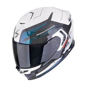 Moto přilba SCORPION EXO-GT SP CARBON AIR FLEX bílý chameleon Moto přilba SCORPION EXO-GT SP CARBON AIR FLEX bílý chameleon
