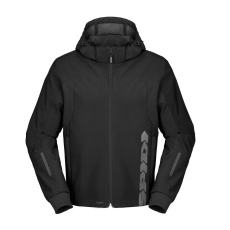 bunda HOODIE H2OUT, SPIDI (černá/antracit) bunda HOODIE H2OUT, SPIDI (černá/antracit)