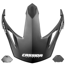 kšilt pro přilby Tour kompatibilní s vyhřívaným plexi, CASSIDA (černý matný) kšilt pro přilby Tour kompatibilní s vyhřívaným plexi, CASSIDA (černý matný)