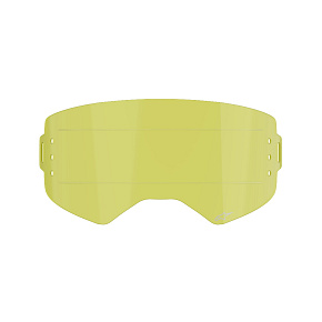 plexi pro brýle SUPERTECH, ALPINESTARS (žluté pro systém roll-off)