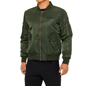 bunda BOMBER zelená 100% - USA bunda BOMBER zelená 100% - USA