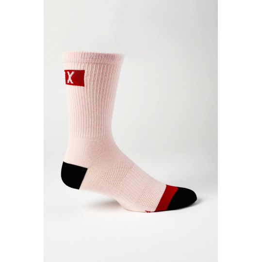 Dámské cyklo ponožky Fox W 6" Flexair Merino Sock Pale Pink OS