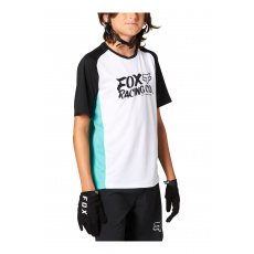 Dětský dres Fox Yth Defend Ss Jersey Teal Dětský dres Fox Yth Defend Ss Jersey Teal