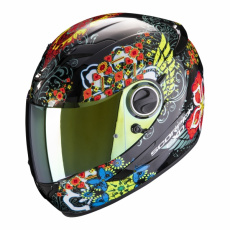 Moto přilba SCORPION EXO-490 DIVINA černo/červeno/modrý chameleon Moto přilba SCORPION EXO-490 DIVINA černo/červeno/modrý chameleon