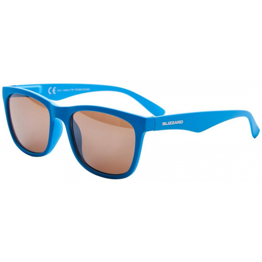 sluneční brýle BLIZZARD sun glasses PC4064003, rubber bright blue, 56-15-133