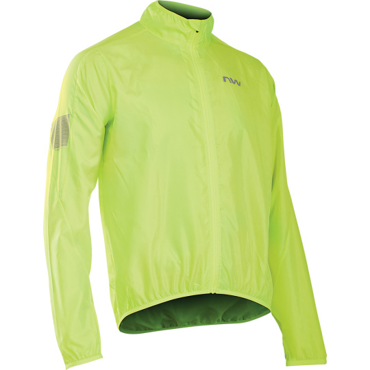 Pánská cyklo bunda Northwave Vortex Jacket  Yellow Fluo