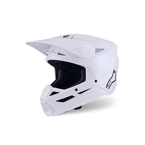 přilba S-M3 SOLID, ALPINESTARS (bílá) 2027