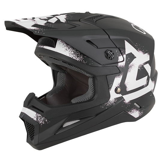 přilba Cross Cup 2 Crew Junior, CASSIDA, dětská (černá matná/bílá) 2026