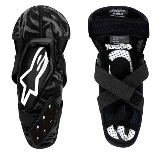 Alpinestars MOAB Black - profi chrániče loktu a předloktí