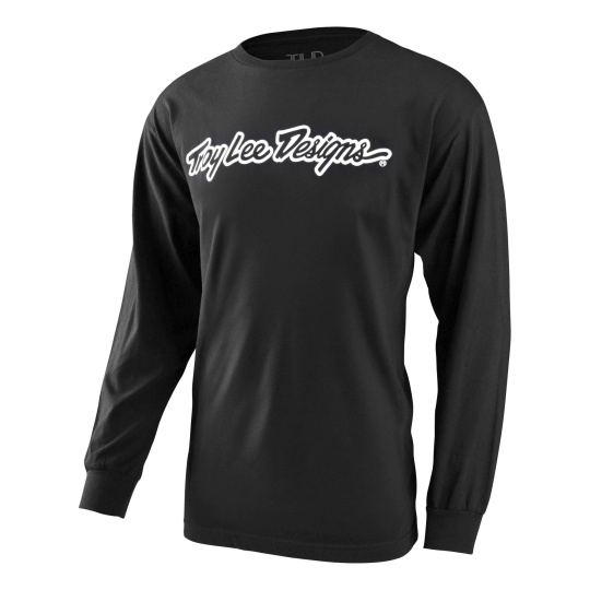 TLD TRIKO S DLOUHÝM RUKÁVEM SIGNATURE BLACK (72956500)