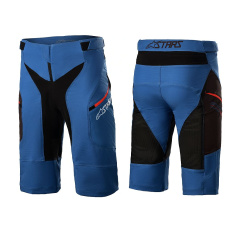 Alpinestars Drop 8.0 Shorts Mid Blue/Bright Red Alpinestars Drop 8.0 Shorts Mid Blue/Bright Red