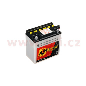 baterie 12V, YB9-B, 9Ah, 90A, BANNER Bike Bull 135x75x139