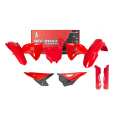 kompletní sada plastů 6 dílů HONDA, RTECH (červená, černá)