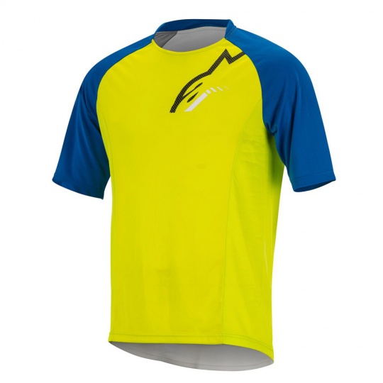 Alpinestars Trailstar S/S dres Lime/Royal Blue