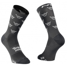 Cyklo ponožky Northwave Ride & Roll Sock Black Cyklo ponožky Northwave Ride & Roll Sock Black