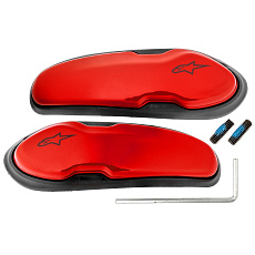 slidery špičky pro boty Supertech R/SMX PLUS/SMX-6/SMX S a SMX-1 R, ALPINESTARS (červená, slitina hliníku/plast, pár) slidery špičky pro boty Supertech R/SMX PLUS/SMX-6/SMX S a SMX-1 R, ALPINESTARS (červená, slitina hliníku/plast, pár)