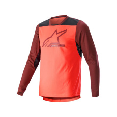 Alpinestars Drop 6.0 v2 L/S Jersey dres Coral Fluo/Black Alpinestars Drop 6.0 v2 L/S Jersey dres Coral Fluo/Black