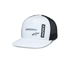 kšiltovka ALTER TRUCKER, ALPINESTARS (bílá/černá) kšiltovka ALTER TRUCKER, ALPINESTARS (bílá/černá)