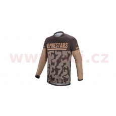 dres VENTURE R, ALPINESTARS (písková camo/černá)