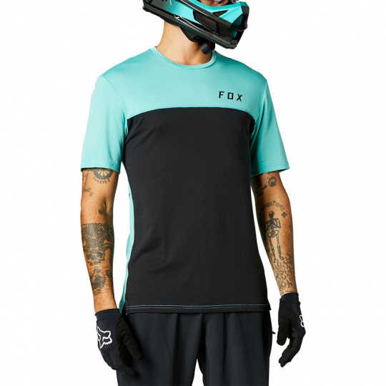 Pánský dres Fox Flexair Delta Ss Jersey Black