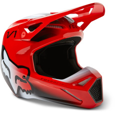 Pánská přilba Fox V1 Toxsyk Helmet Dot/Ece Fluo Red 