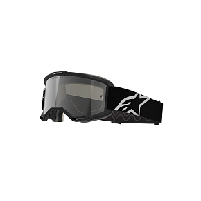 brýle VISION 5 CORP 2, ALPINESTARS (černá/bílá, zrcadlové stříbrné plexi) 2027