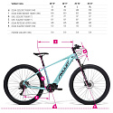 AMULET 29 eRival 5.1, steel blue/ocean blue, 835 Wh, 2027, vel. L