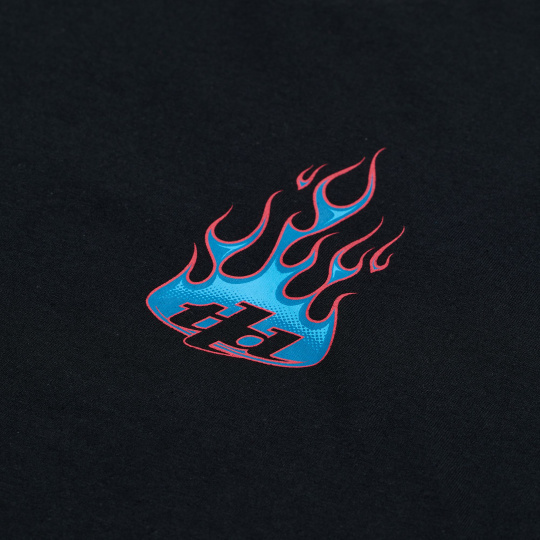 TLD TRIKO S KRÁTKÝM RUKÁVEM TORCHED BLACK (70121200)