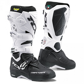 Moto boty TCX COMP EVO 2 MICHELIN černo/bílé Moto boty TCX COMP EVO 2 MICHELIN černo/bílé